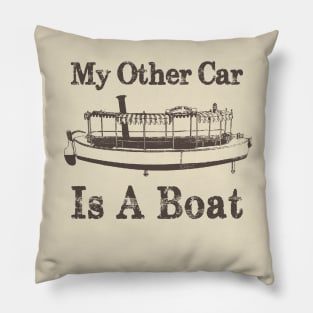 My other car is a boat... Pillow