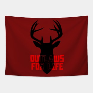 Outlaws For Life Tapestry