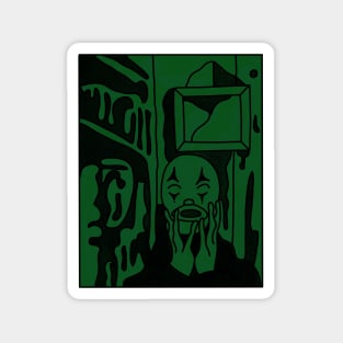 Green Dark Age Magnet