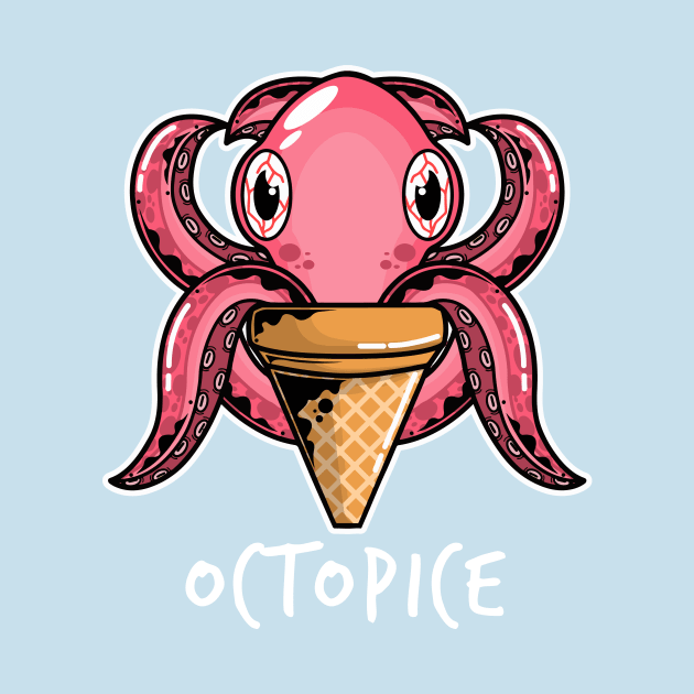 Octopus Ice Cone by muhamadnavy