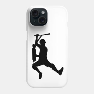 Scooter freestyle stunt silhouette Phone Case