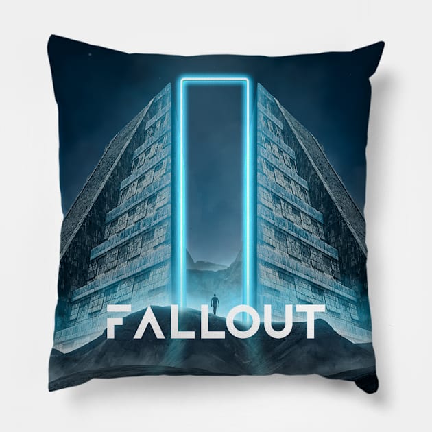 Fallout - Poster Edition Pillow by ArijitWorks