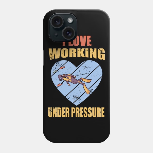 Funny Scuba Diving Under Water Dive Diver Ocean Phone Case by melostore