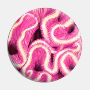 Pink Coral Pin