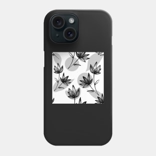 Hand drawn Floral Doodle Phone Case