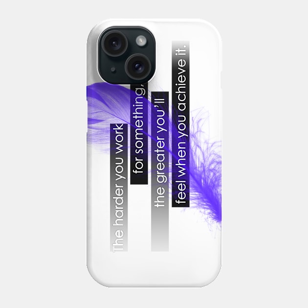 Motivation words Phone Case by INDONESIA68