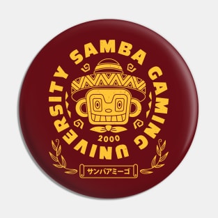 Samba Gaming University Grunge Pin