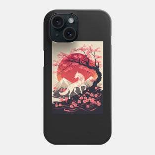 Pastel Kitsune: Cherry Blossom Dreams 4 Phone Case