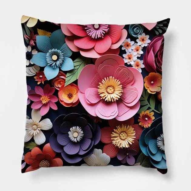 Blossoming Petals in Nature's Beauty Pillow by Maverick Media