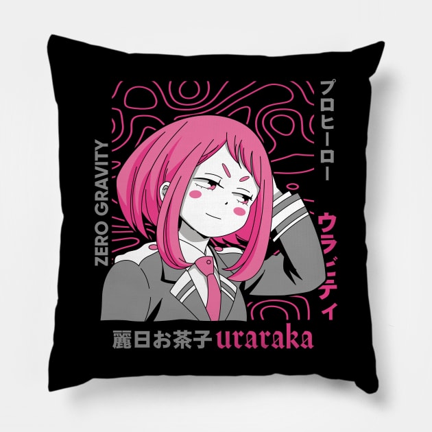 Zero Gravity Anime Fanart Pillow by Planet of Tees