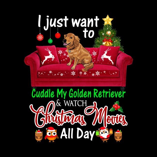 I Want To Cuddle My Golden Retriever _ Watch Christmas Movies by Dunnhlpp