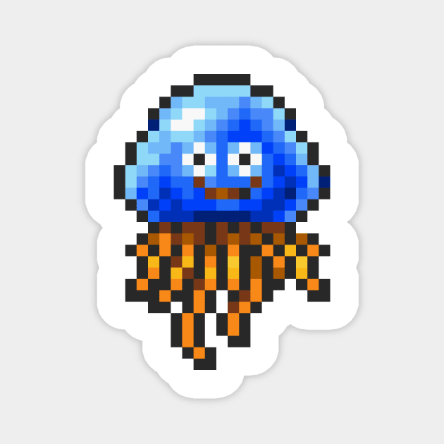 Healing Slime Sprite Magnet by SpriteGuy95