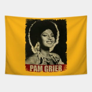 Pam Grier - NEW RETRO STYLE Tapestry