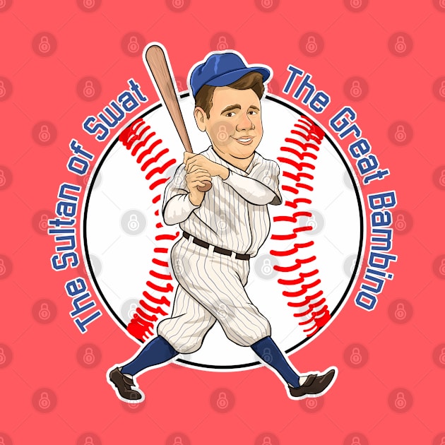Babe Ruth The Great Bambino by GAMAS Threads
