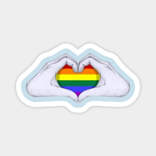 Rainbow flag Magnet