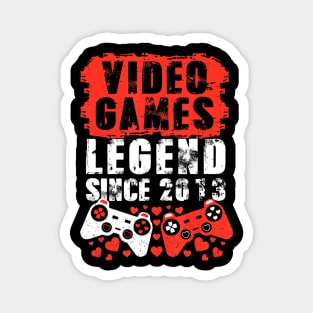 Gaming 2013 Birthday Video Games Birthday Gamer Magnet