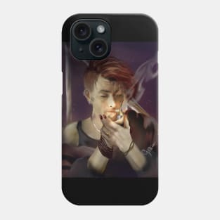 Crowley Smoking In The Stairwell Phone Case