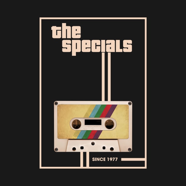 The Specials Music Retro Cassette Tape by Computer Science
