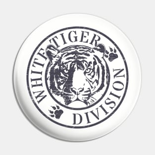 White Tiger Division Pin