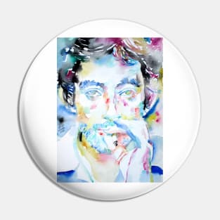 SERGE GAINSBOURG watercolor portrait Pin