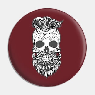 Handsome Skull Pin