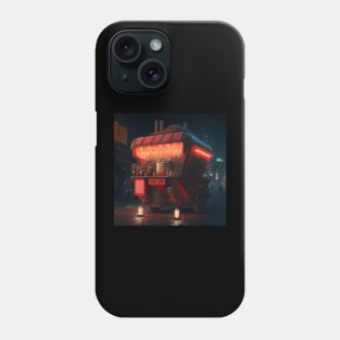 Rickshaw Stall - Cyberpunk Cityscapes Phone Case