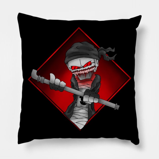 Madness combat Hank j wimbleton antipathy art Pillow by Renovich