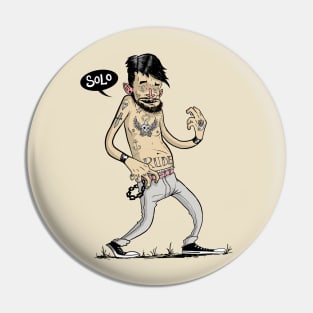 Air Guitar! - Festival tee Pin