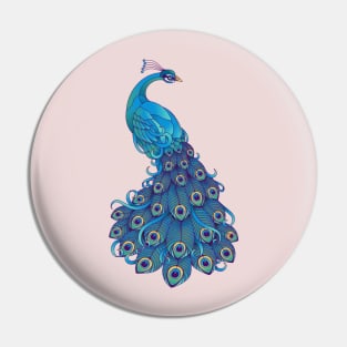 Beautiful Peacock Pin