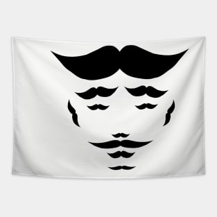 100 Percent Mustache Tapestry