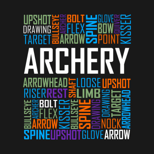 Archery Words T-Shirt