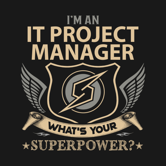 It Project Manager T Shirt - Ninja Job 2 Gift Item Tee by Cosimiaart