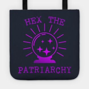 Hex The Patriarchy Femіnist Witch Funny Magical Mystical Magic ball Tote