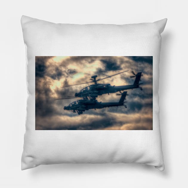 AH-64 Apaches Pillow by Nigdaw