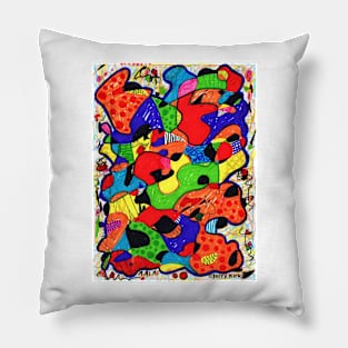 'MARDI GRAS' Pillow