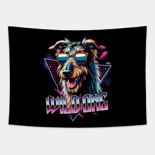 Wild One Scottish Deerhound Dog Tapestry