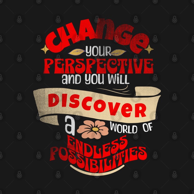 change your perspective - Simple Tee by Demiclo