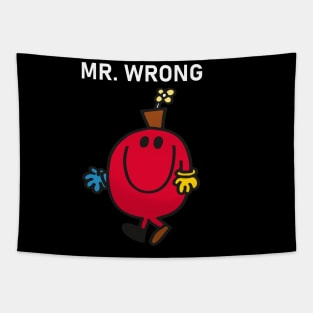 MR. WRONG Tapestry