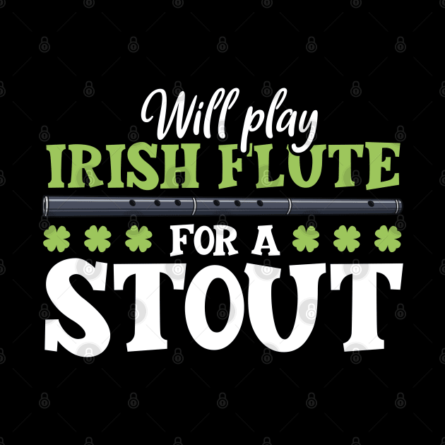 Will play flute for a stout - Irish flute by Modern Medieval Design