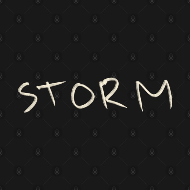 Hand Drawn Storm by Saestu Mbathi