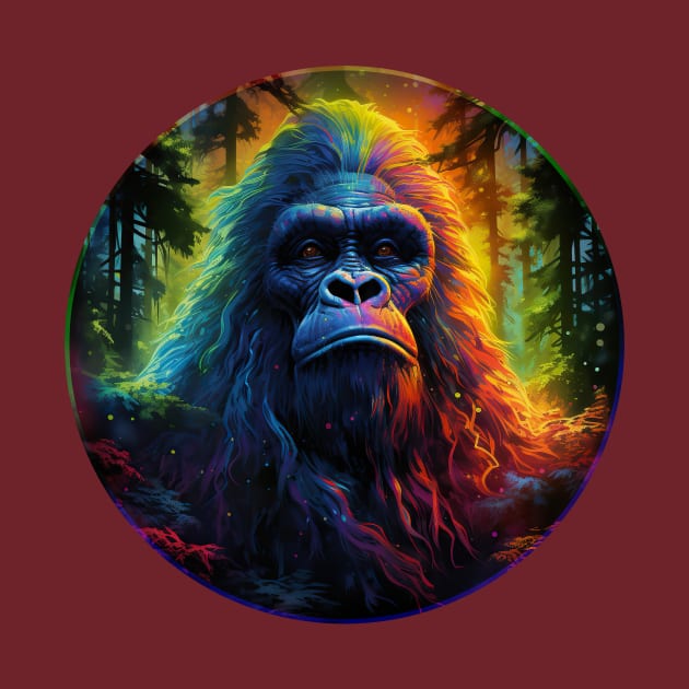 Bigfoot, King of the Forest by wumples