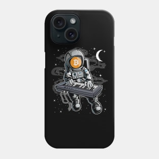 Astronaut Organ Bitcoin BTC Coin To The Moon Crypto Token Cryptocurrency Blockchain Wallet Birthday Gift For Men Women Kids Phone Case