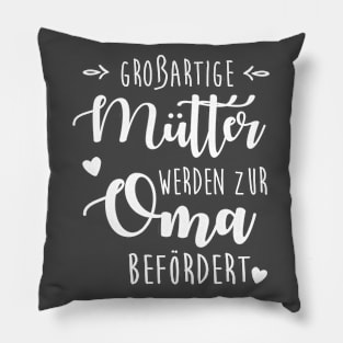 Mütter werden zur oma befördert (2) Pillow