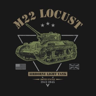 M22 Locust Airborne Light Tank T-Shirt