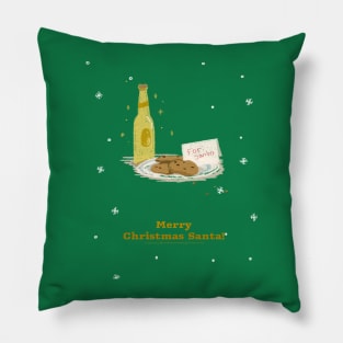 Merry Christmas Santa Pillow