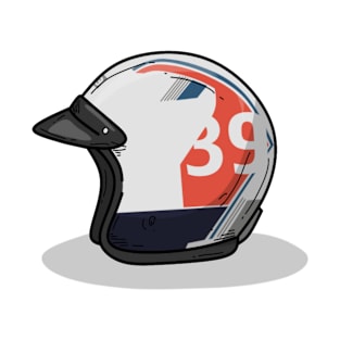 Helmet Race 39 T-Shirt