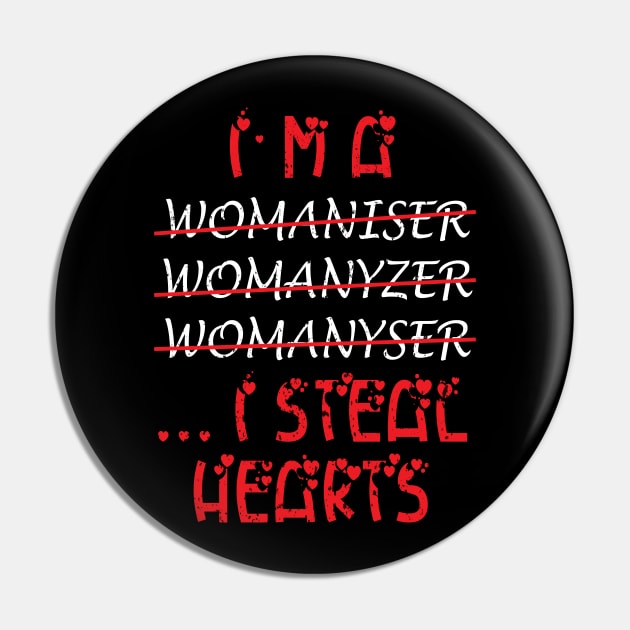 I steal hearts Pin by LEGO