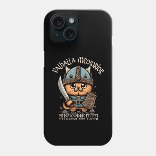 Nordic Norse Valhalla Viking Cat Warrior Phone Case