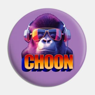 Gorilla Raver - CHOON Pin