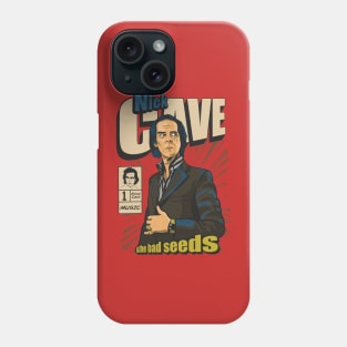 Nick Cave Vintage Comic Cover Art Phone Case